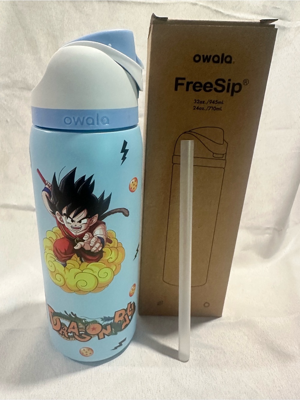 Custom Engraved Owala FreeSip DragnBall 32 oz